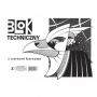 Blok techniczny Kreska Czarny A3/10/170g - 3